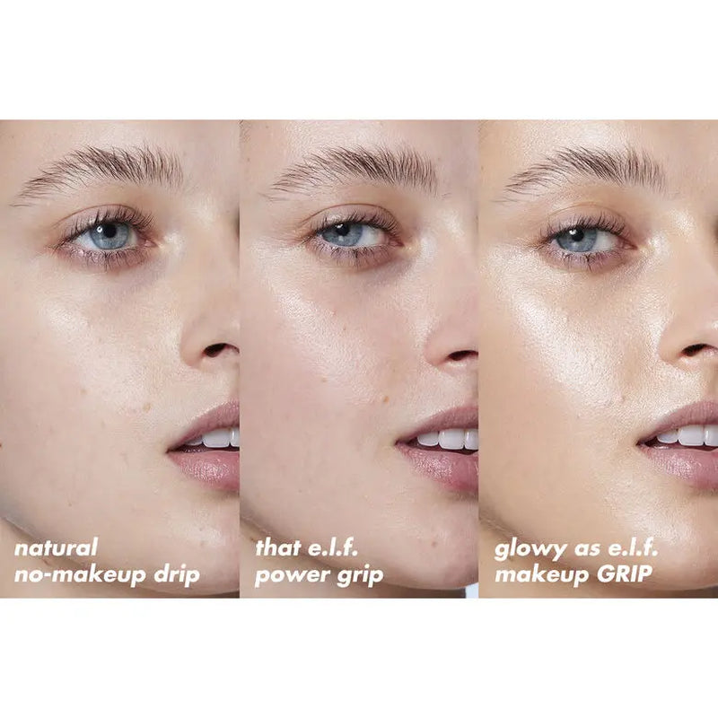 E.L.F. Power Grip Primer + 4% Niacinamide - Makeup Primer Brightens & Evens Skin Tone, Long-Lasting Grip, Dewy Glow, Non-Comedogenic, 2 Sizes