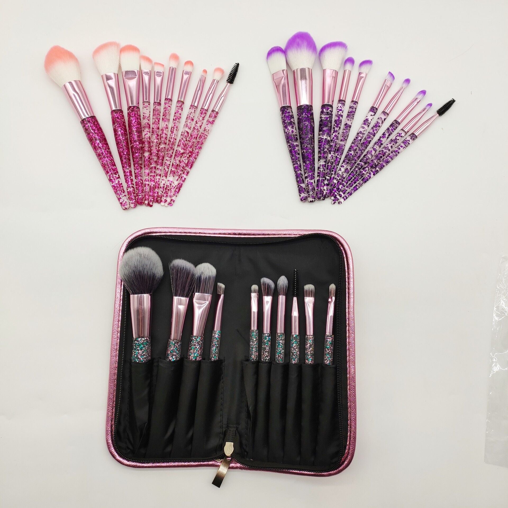10-Piece Professional Makeup Brush Set