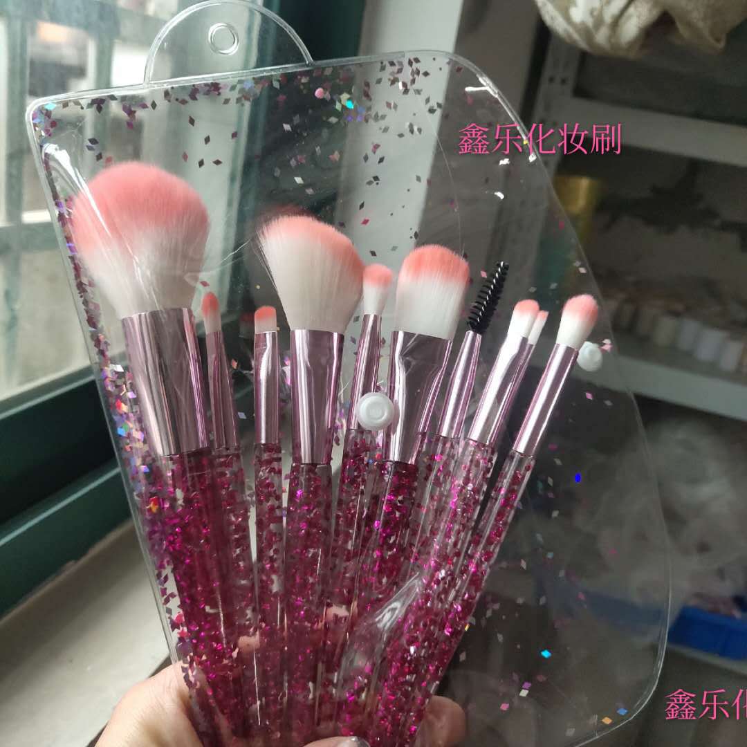 10-Piece Professional Makeup Brush Set
