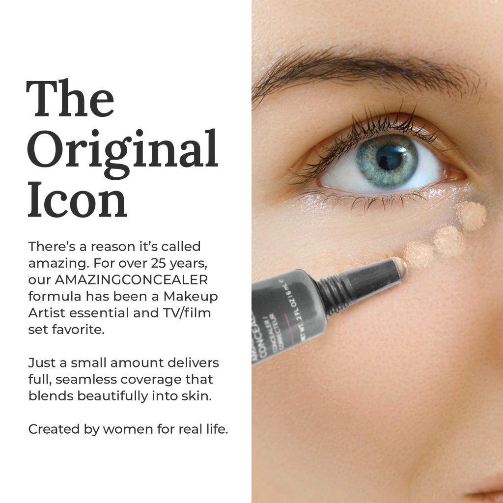 AMAZINGCONCEALER – Full Coverage Concealer for All Skin Tones