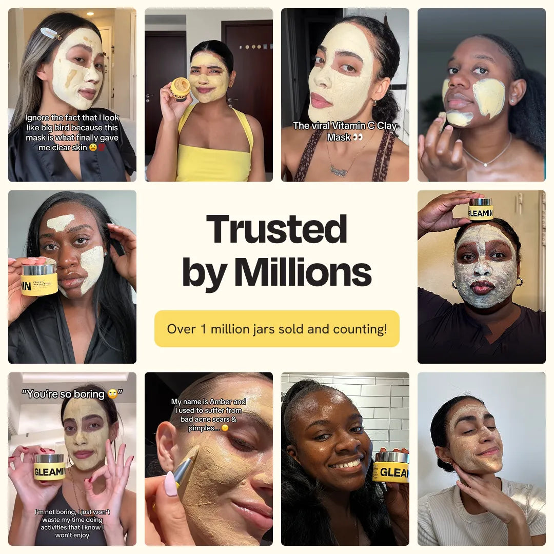 Vitamin C Clay Mask – Brightening & Detoxifying Face Mask