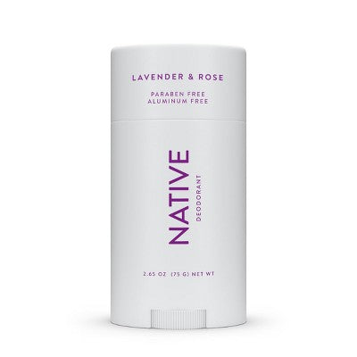 Native Solid Deodorant Lavender & Rose 2.65oz - New