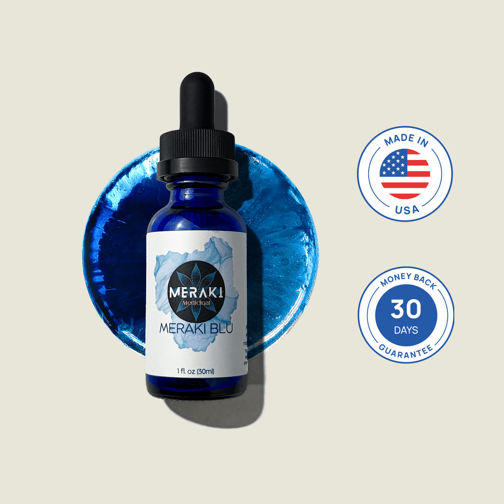 Meraki Blu USP Grade Methylene Blue 150mg – Cellular Energy & Mental Clarity Support