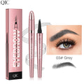 Achieve Perfect Brows with Our Waterproof 4 Point Liquid Eyebrow Pencil in Dark Brown - Fine Tip for Effortless Makeup