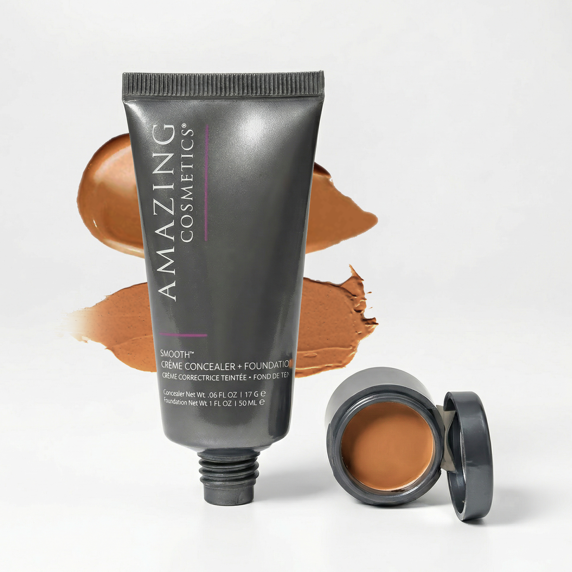 SMOOTH® Crème Concealer & Foundation Duo – Flawless Full Coverage