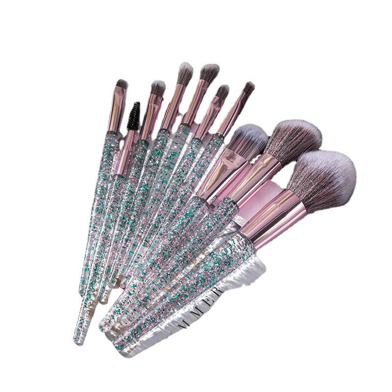 10-Piece Professional Makeup Brush Set