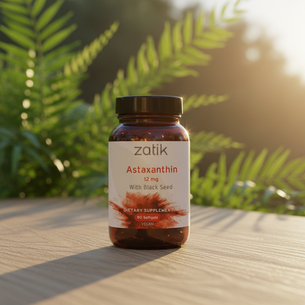 Astaxanthin sunrise golden hour