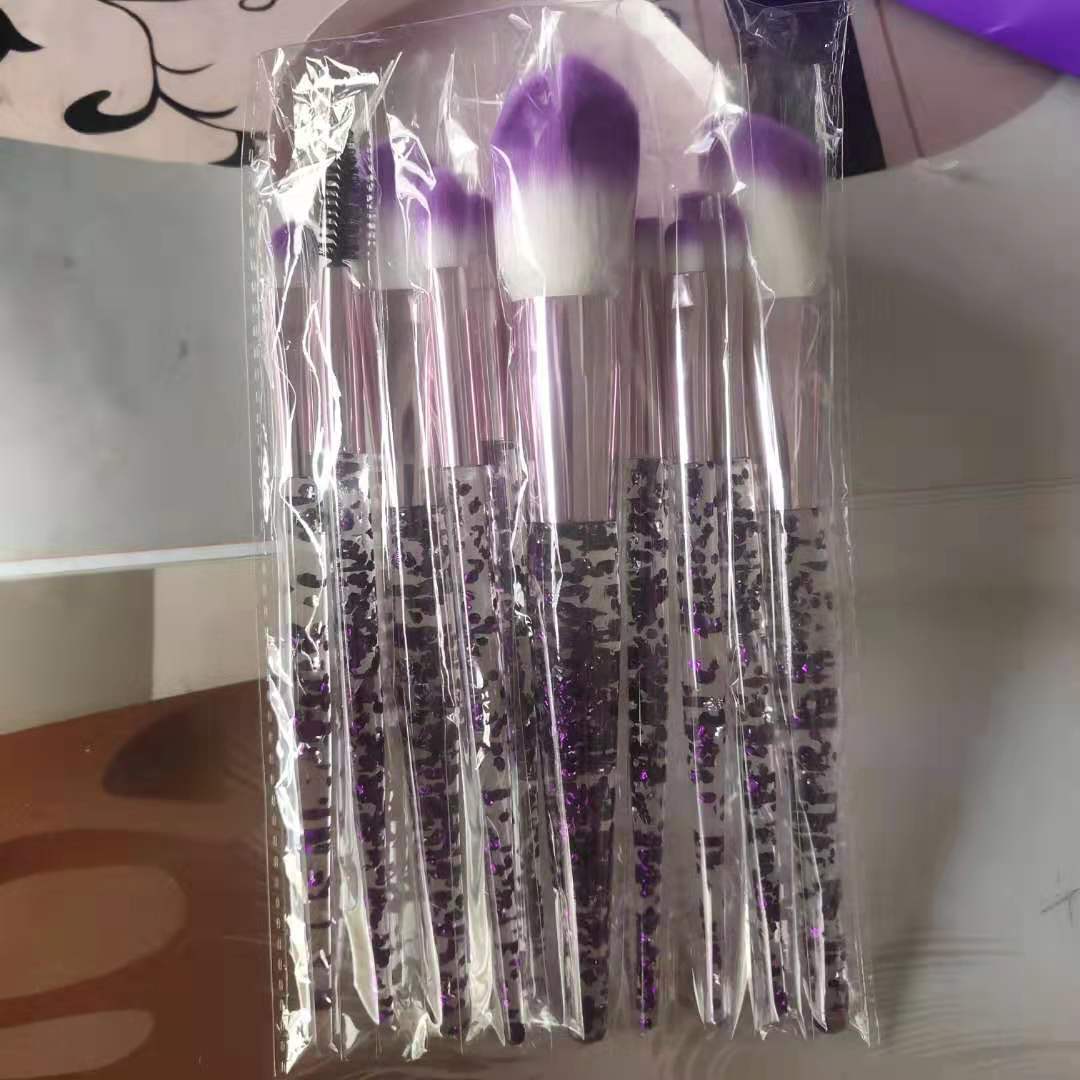 10-Piece Professional Makeup Brush Set