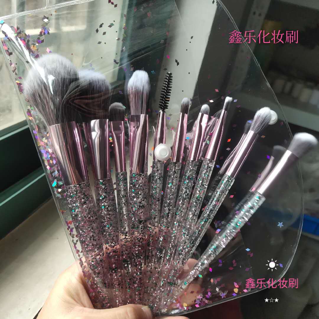 10-Piece Professional Makeup Brush Set